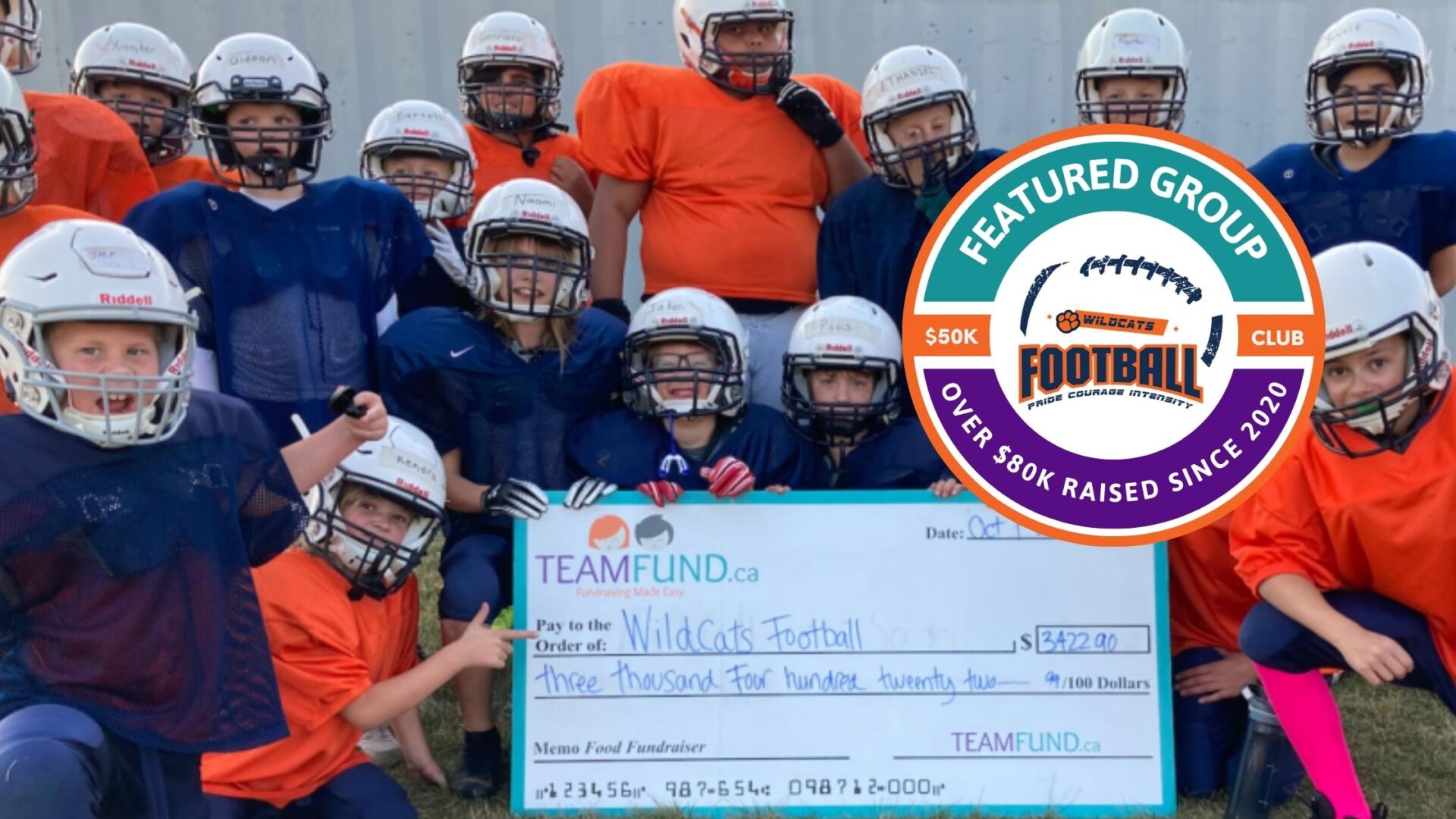 Fundraising Helps The Wildcats Football Team Raise Over $80,000