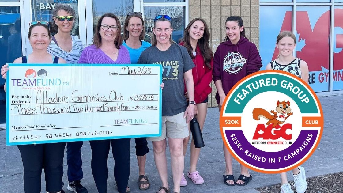 Altadore Gymnastics Club Raises $25,000 Using Online Fundraising with Food