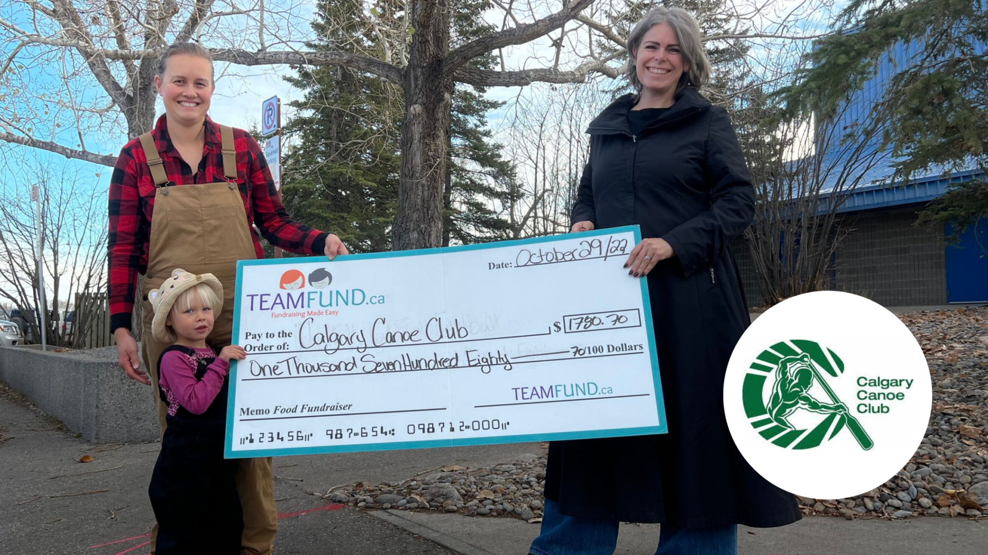 Calgary Canoe Club Raises Over $1700 for Competitive Paddling