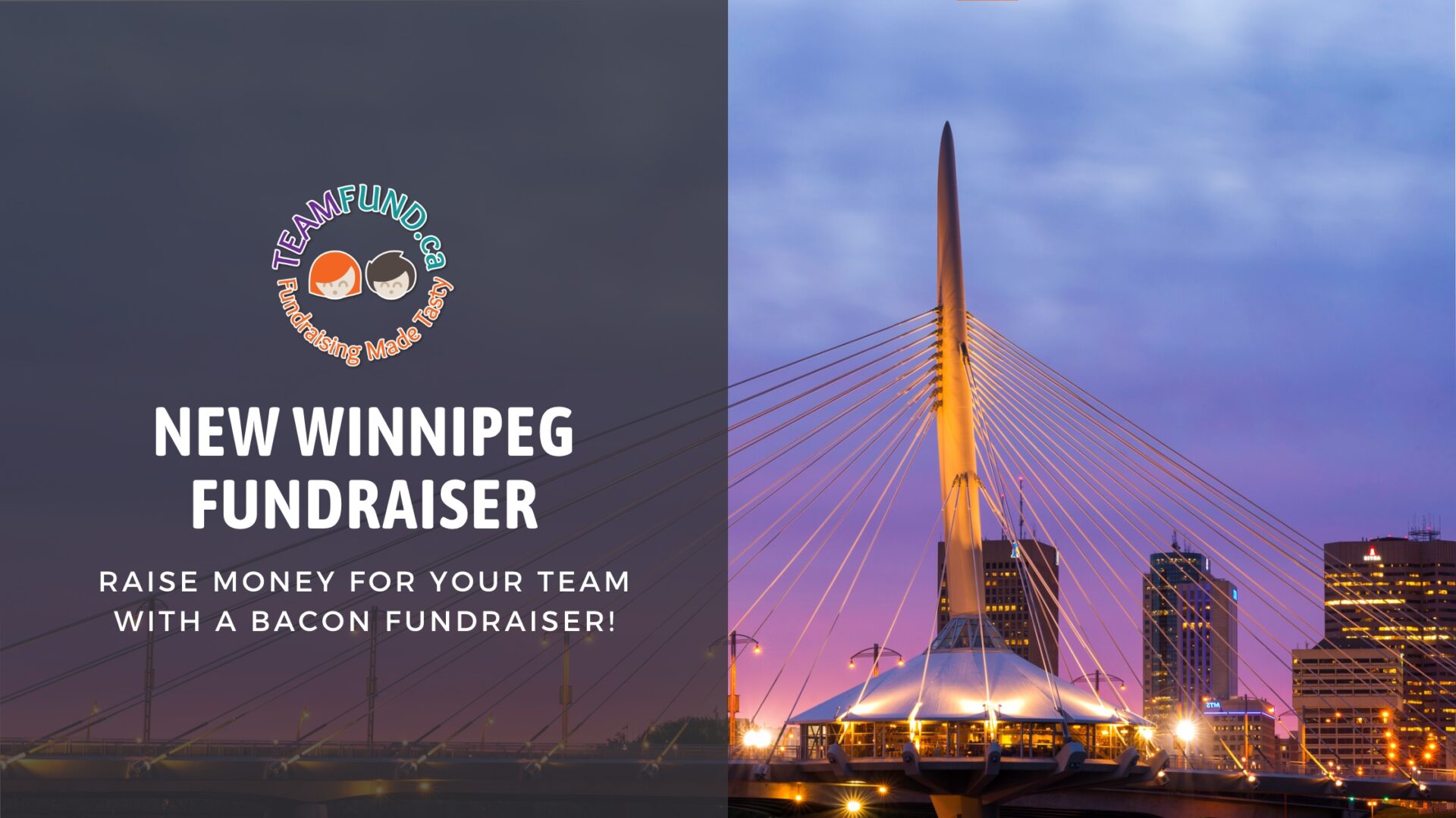 New Winnipeg Fundraiser: Raise Money for Your Team with Fresh Bacon!