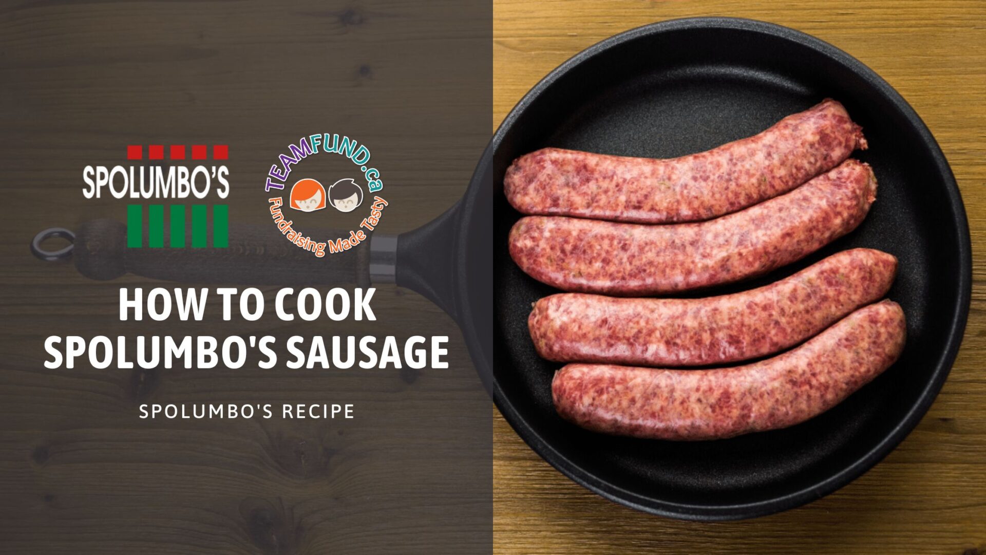 How To Cook Spolumbo’s Sausage