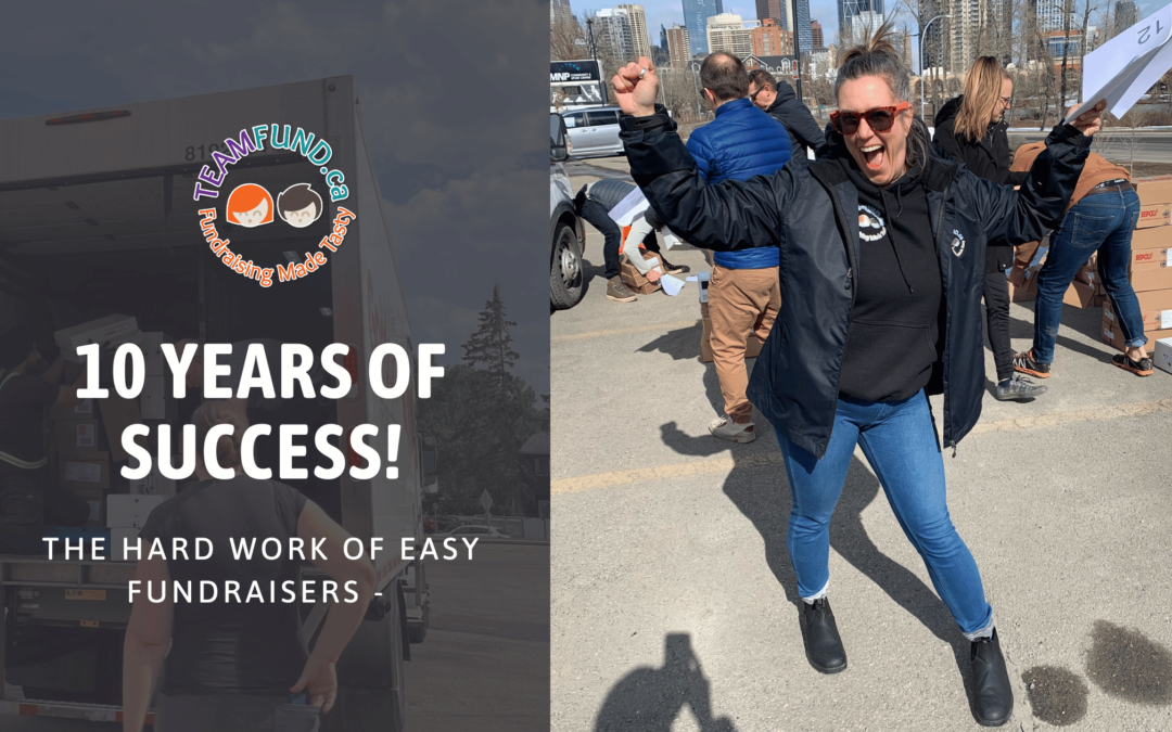 TeamFund 10 Year Anniversary: The hard work of easy fundraisers