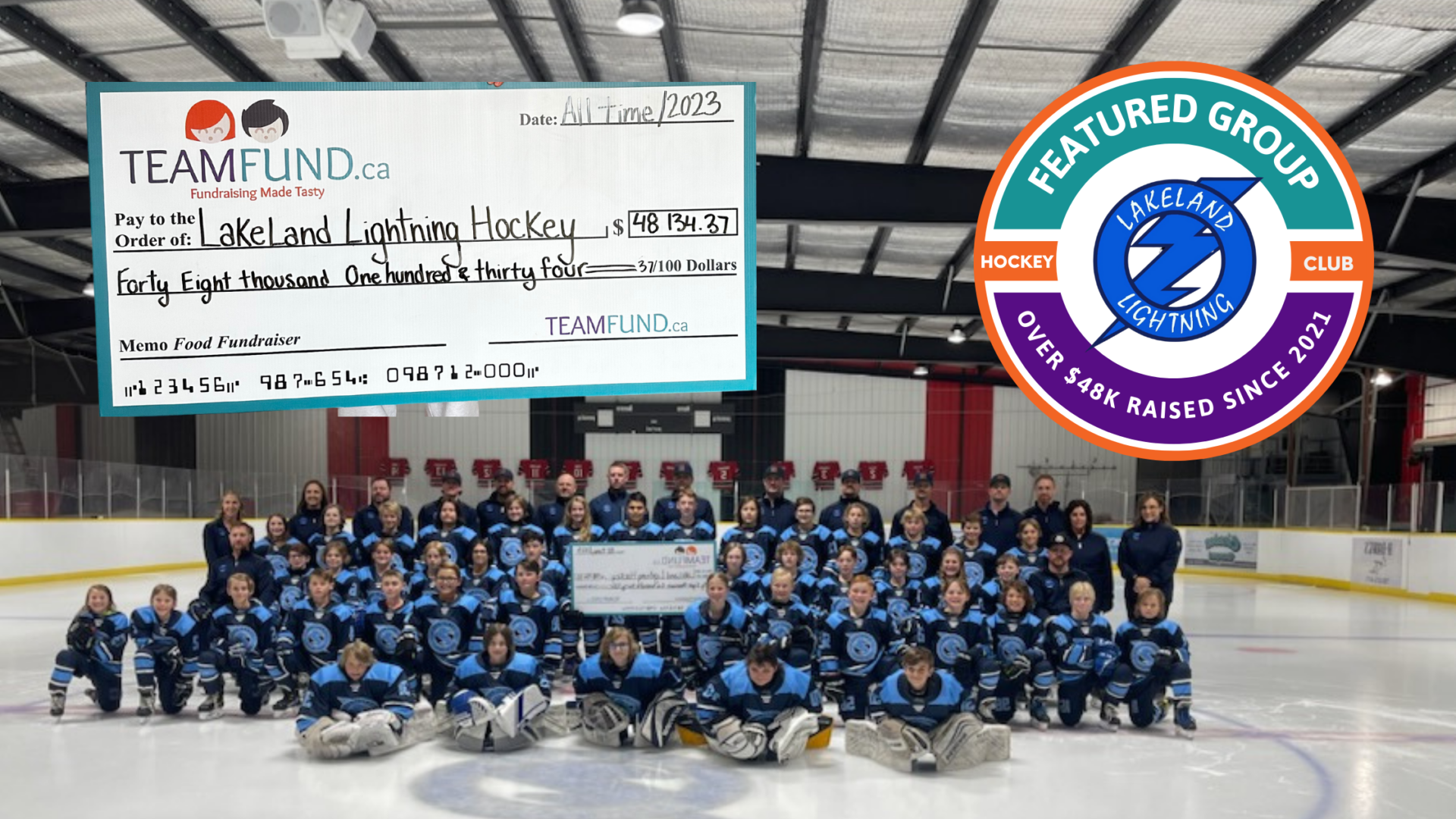 Game On: Lakeland Lightning Hockey Raises $48K with Bacon Fundraiser