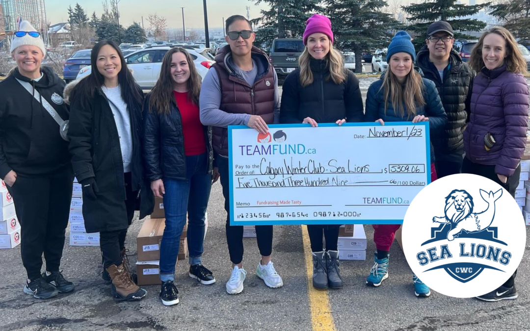 The Calgary Winter Club Sea Lions raised over $5000 in their November 2023 fundraiser.