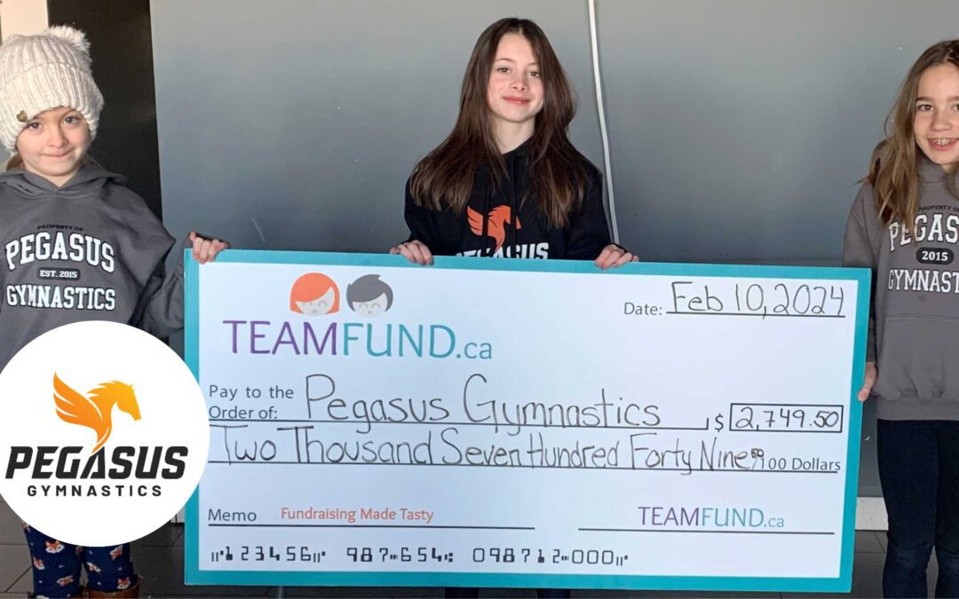 Fill Your Freezer, Fund Your Competition: Over $2700 Raised in Pegasus Gymnastics Fundraiser