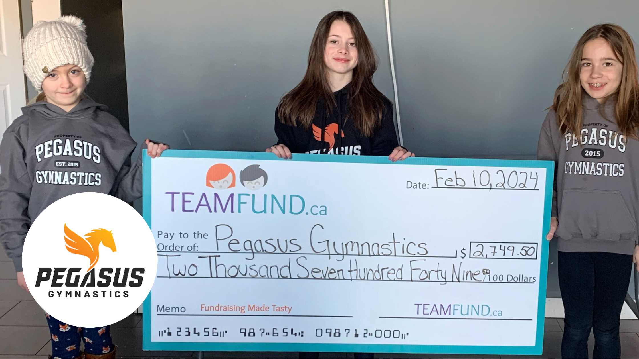 Fill Your Freezer, Fund Your Competition: Over $2700 Raised in Pegasus Gymnastics Fundraiser