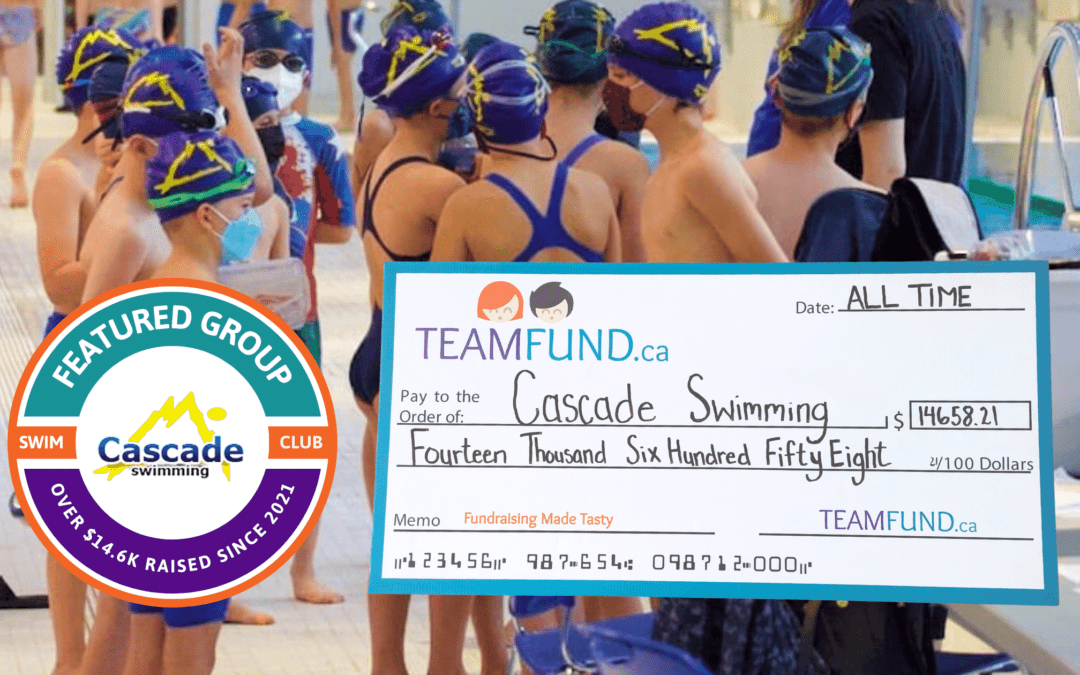 Cascade Swimming Raises Over $14K for Individual Athlete Accounts