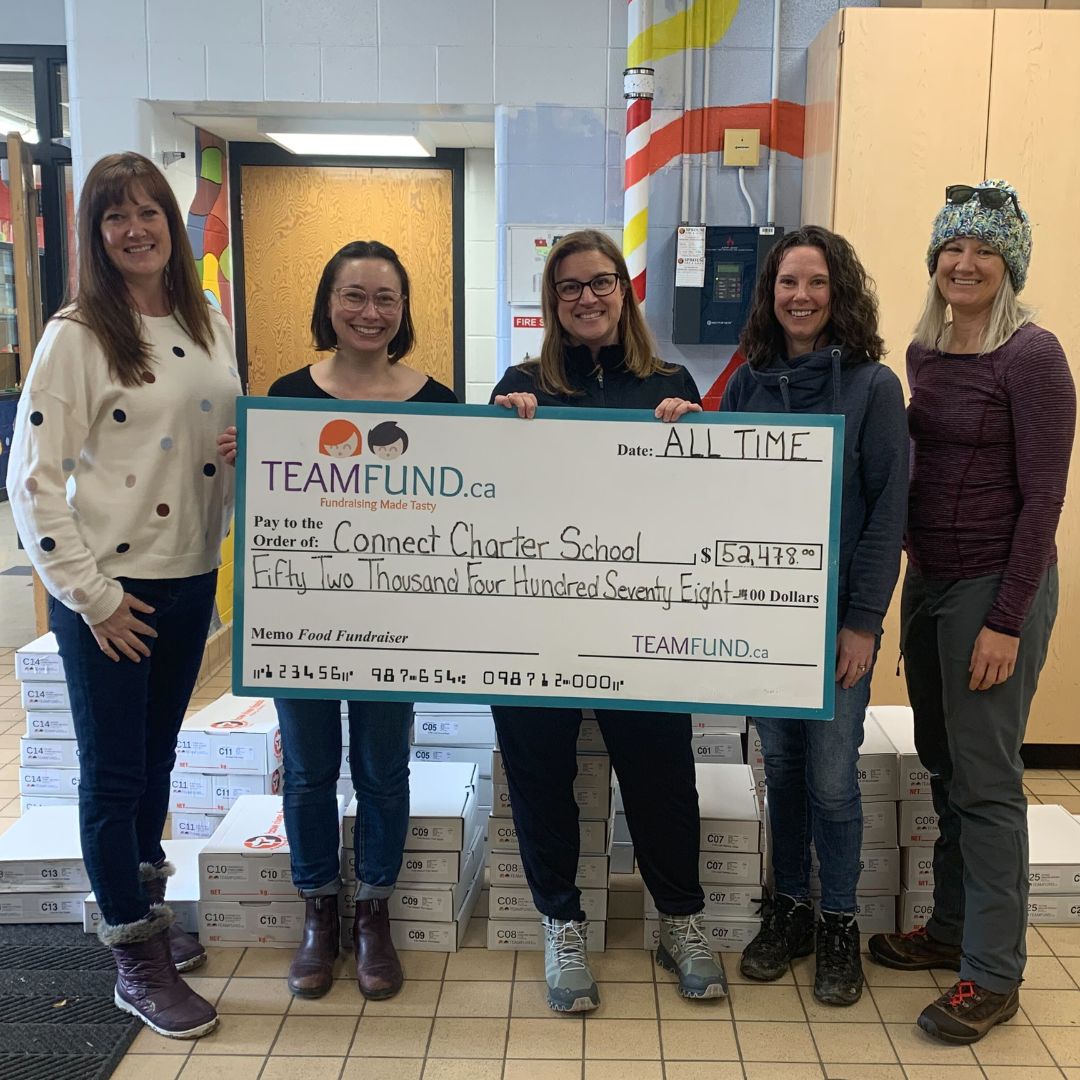 University of Calgary Swim Club raised $6455 in their Fall 2023 meat fundraising campaign with TeamFund.