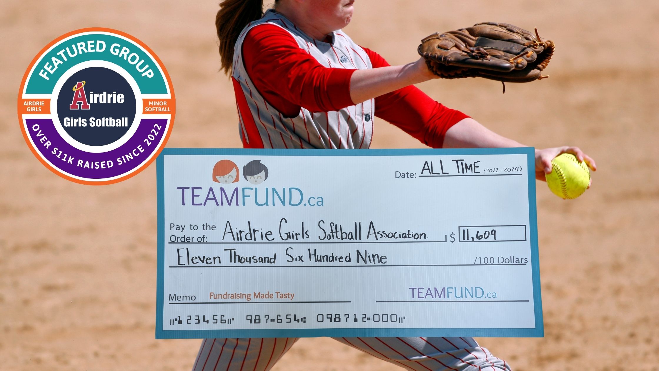 Airdrie Girls Softball Fundraisers Hit It Out of The Park: Over $11K Raised Since 2022