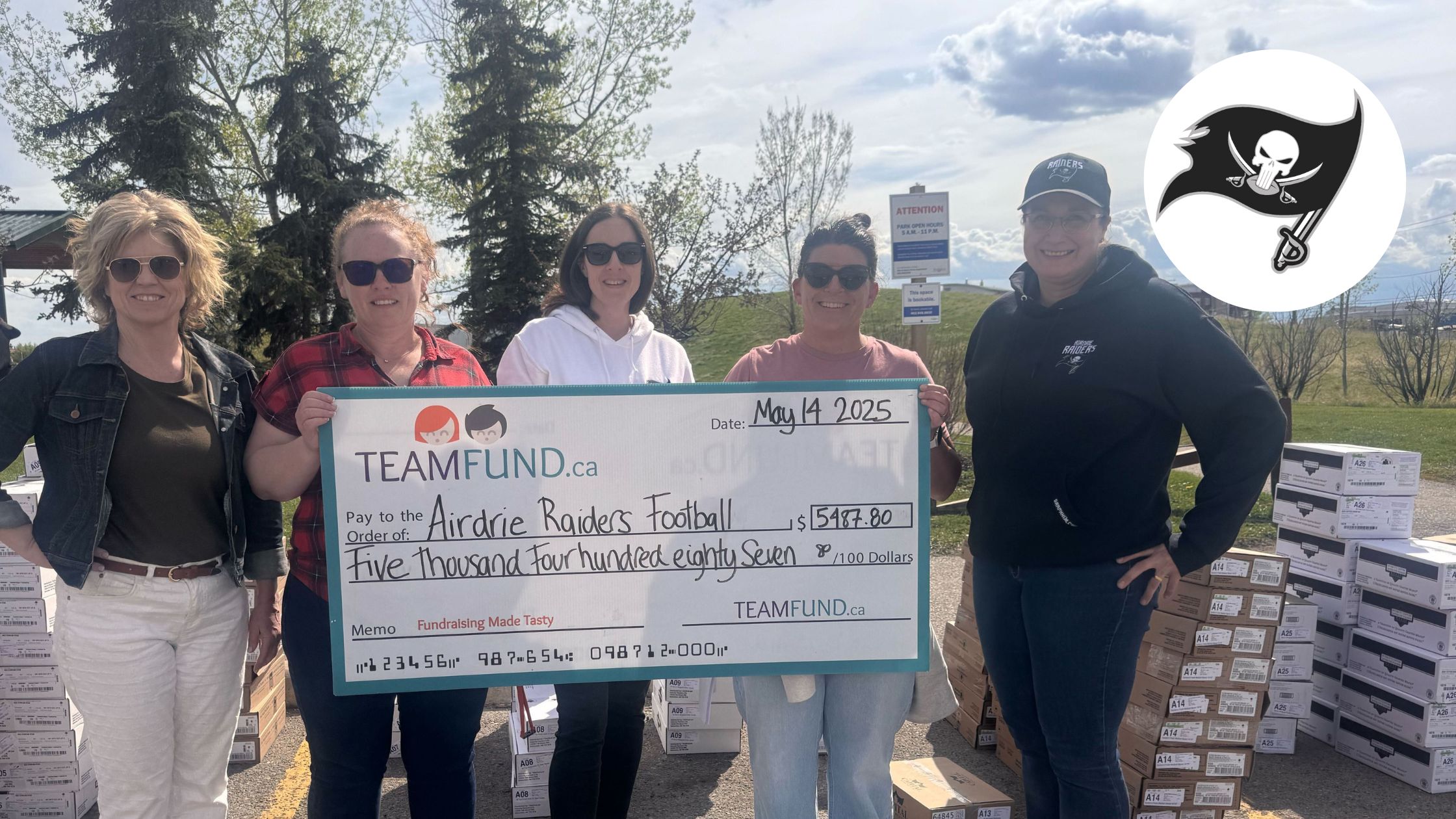 Tackling Costs: Airdrie Raiders Football Raises Over $5K with Food Fundraising