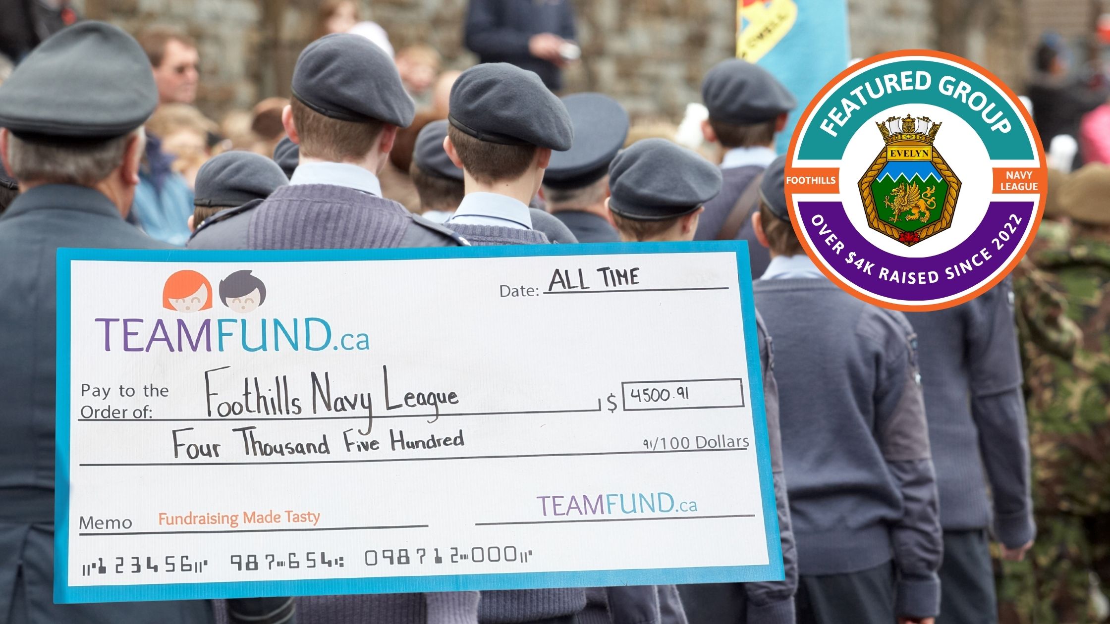 Foothills Navy League: Fundraising with Food to Raise $4500 for Future Leaders