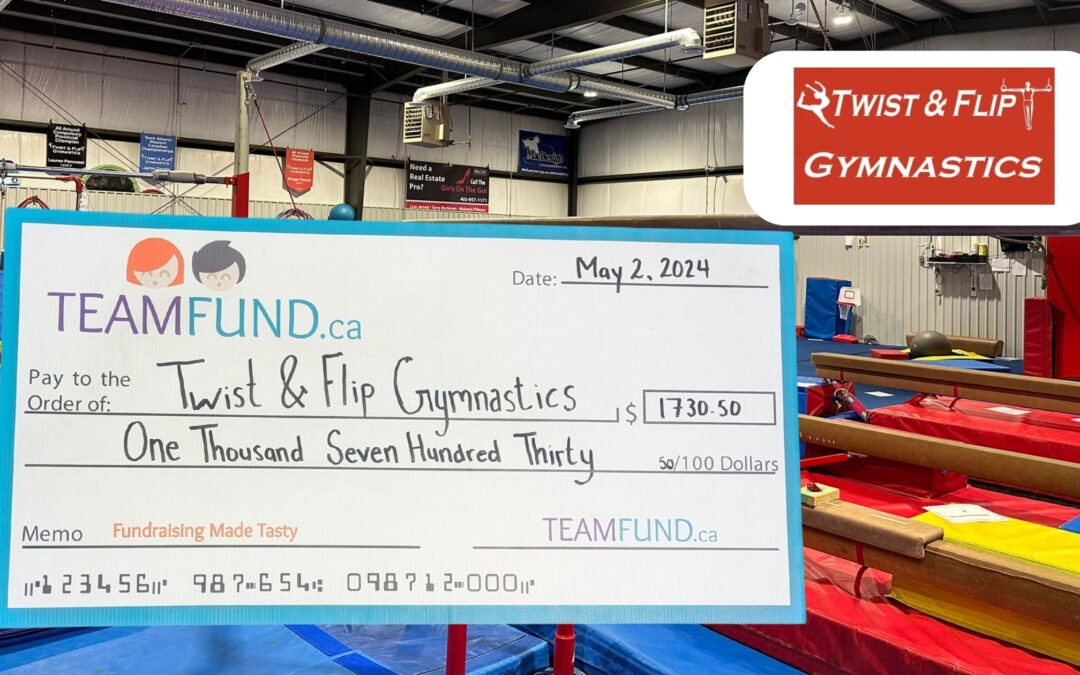 Twist & Flip Gymnastics Fundraiser: Over $1700 Raised for New Equipment & Facility Expenses